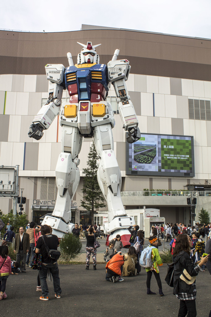 Gundam statue