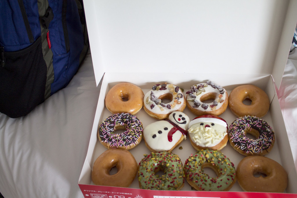 Krispy Kreme Christmas donuts