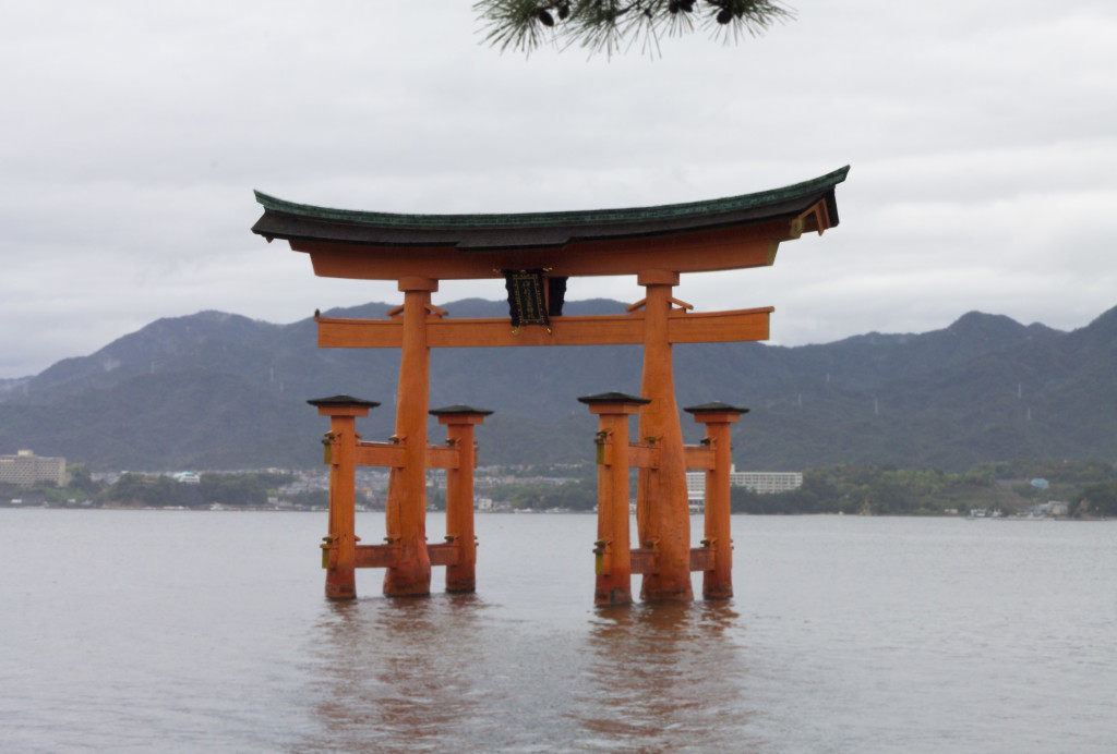 Itsukushima's floating torii gate