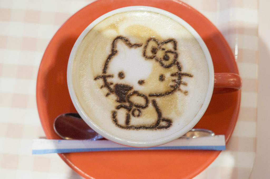 Cafe de Miki with Hello Kitty, Himeji