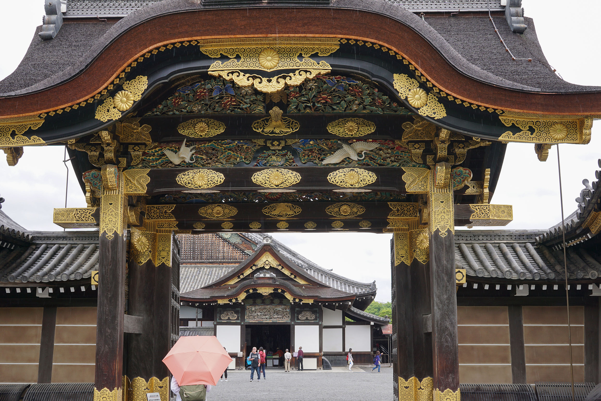 Visiting Nijo Castle with kids
