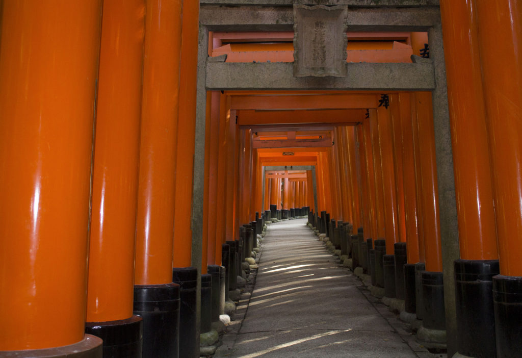 Walking fushimi Inari shrine