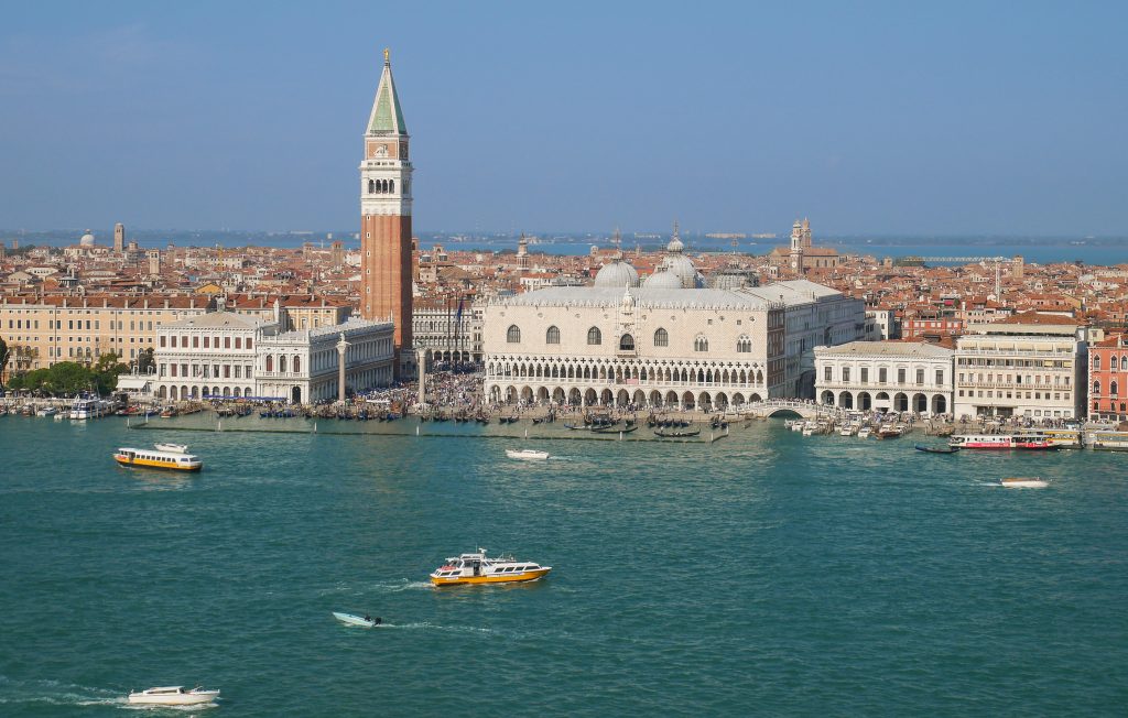 View venice from above