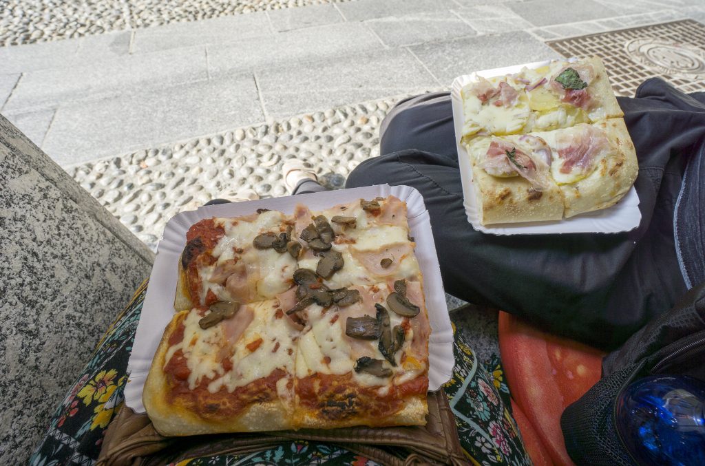 Pizza in Bellagio