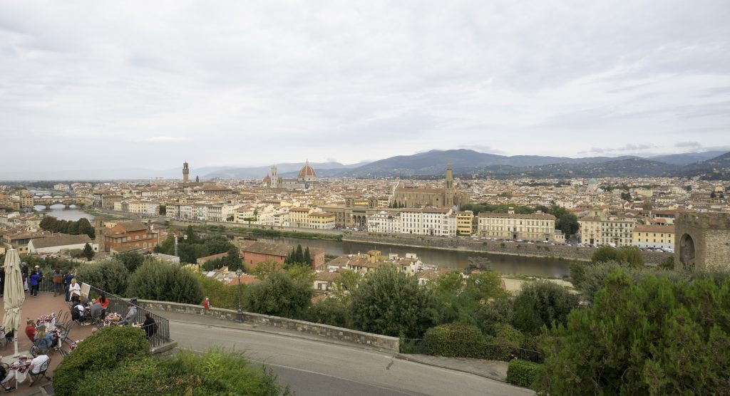 Piazzale Michelangelo view
