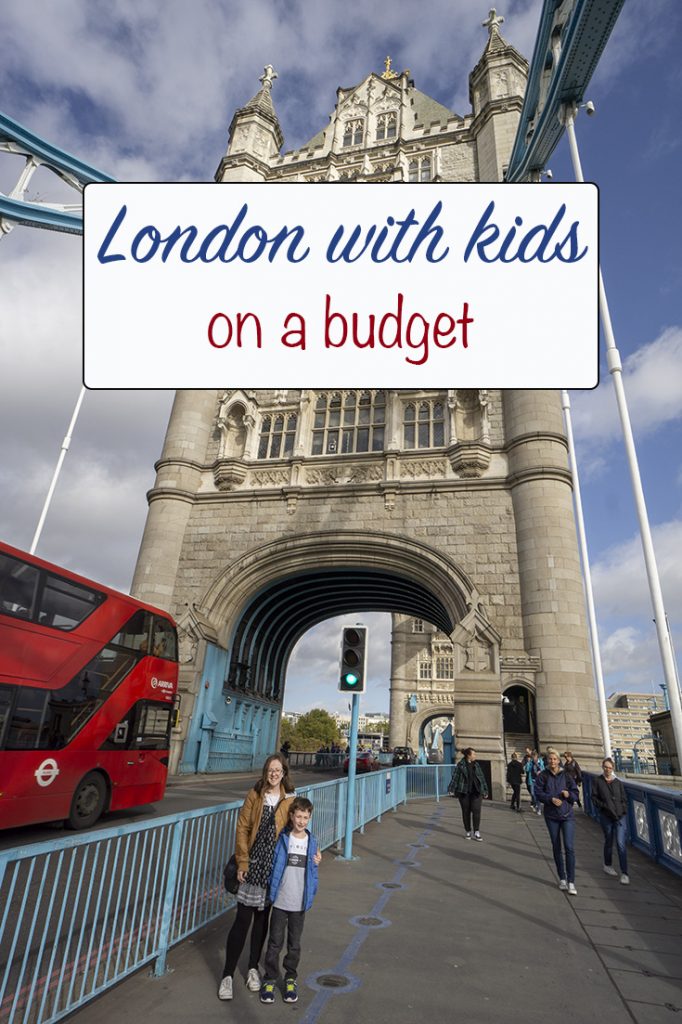 London with kids on a budget