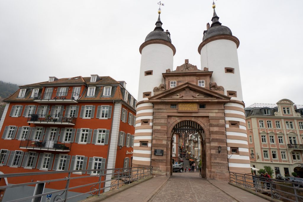 Gate of Heidelberg's Old Bridge