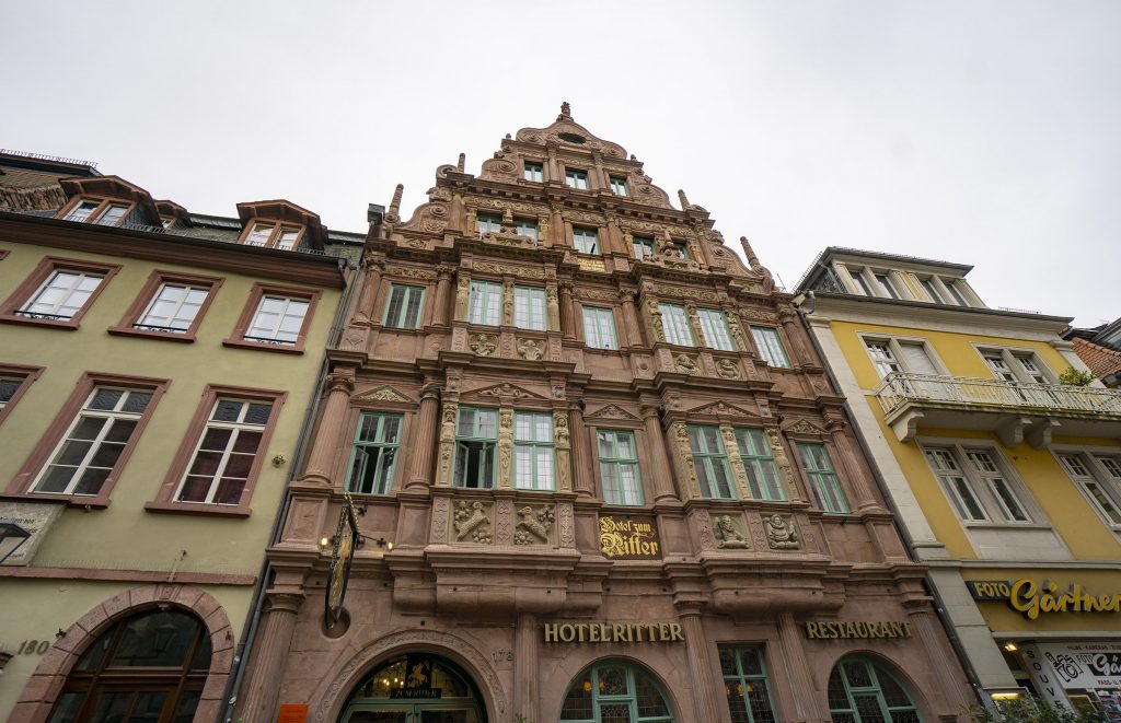 Hotel Ritter in Heidelberg's Old Town