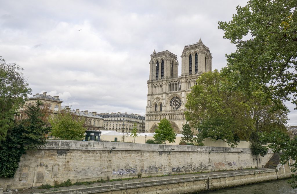 View of Notre Dame Paris 