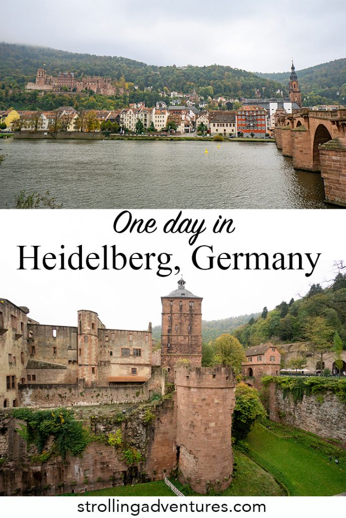 One day in Heidelberg Germany